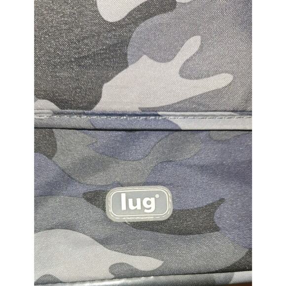 Lug Orange Label Crossbody Messenger Bag Laptop Camo Grey Blue Black 16x12 - Picture 5 of 11